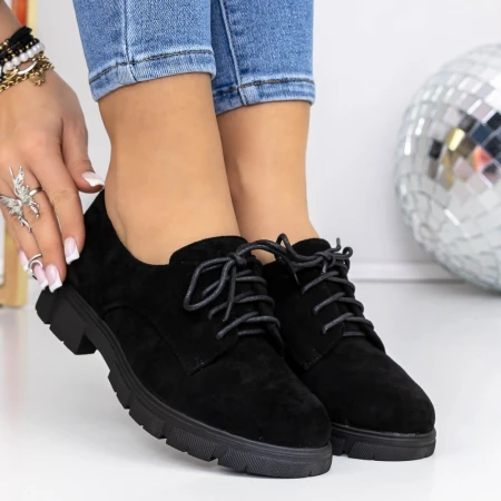 Pantofi Casual Dama H1 Negru » MeiMei.Ro