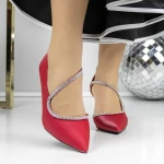 Pantofi Stiletto 3XKK61 Rosu » MeiMei.Ro