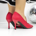 Pantofi Stiletto 3XKK61 Rosu » MeiMei.Ro