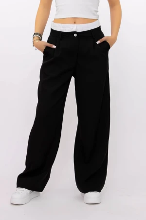 Pantaloni Dama 6248-24 Negru Adrom