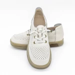 Pantofi Casual Dama 12175 Crem » MeiMei.Ro