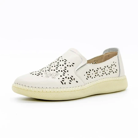 Pantofi Casual Dama 991-1 Crem » MeiMei.Ro