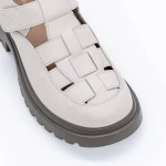 Pantofi Casual Dama ZZ66011 Alb » MeiMei.Ro