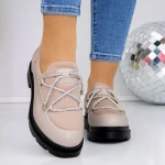 Pantofi Casual Dama 30P6 Bej » MeiMei.Ro