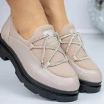 Pantofi Casual Dama 30P6 Bej » MeiMei.Ro