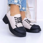 Pantofi Casual Dama 3WL195 Bej » MeiMei.Ro