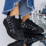 Pantofi Sport Dama  SS-1853 Negru » MeiMei.Ro