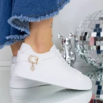 Pantofi Sport Dama  T101 Alb » MeiMei.Ro