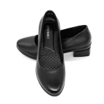 Pantofi cu Toc gros 1901 Negru Stephano