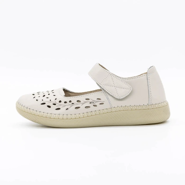 Pantofi Casual Dama 2822 Crem » MeiMei.Ro