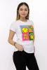 Tricou dama SC32 Alb Kikiriki