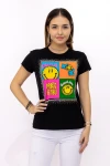 Tricou dama SC32 Negru Kikiriki