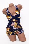 Costum de Baie Dama Intreg Y3060 Bleumarin » MeiMei.Ro