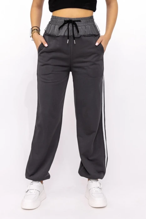 Pantaloni Dama W15642 Gri » MeiMei.Ro