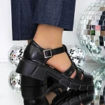 Pantofi Casual Dama 3H13 Negru » MeiMei.Ro