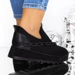 Pantofi Sport Dama 3KMD17 Negru » MeiMei.Ro