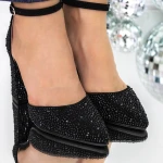 Pantofi Dama 3YXD92A Negru » MeiMei.Ro