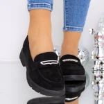 Pantofi Casual Dama 3H10 Negru » MeiMei.Ro