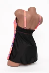 Costum de Baie Dama 2 Piese Y3088 Coral » MeiMei.Ro