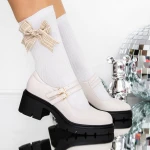 Pantofi Casual Dama 3BQ23 Bej » MeiMei.Ro