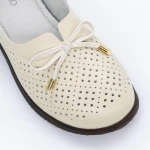 Pantofi Casual Dama 7532 Crem Stephano