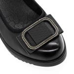 Pantofi cu Platforma 230558 Negru Stephano