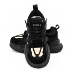 Pantofi Sport Dama 851 Negru-Bej » MeiMei.Ro