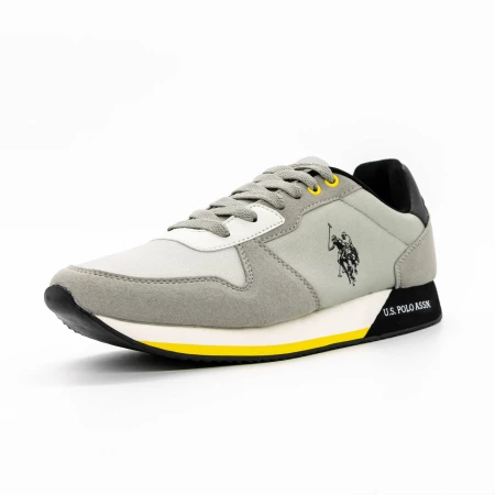 Pantofi Sport Barbati NOBIL011 Gri deschis » MeiMei.Ro