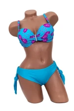 Costum de Baie Dama 2 Piese F63 Albastru Meina