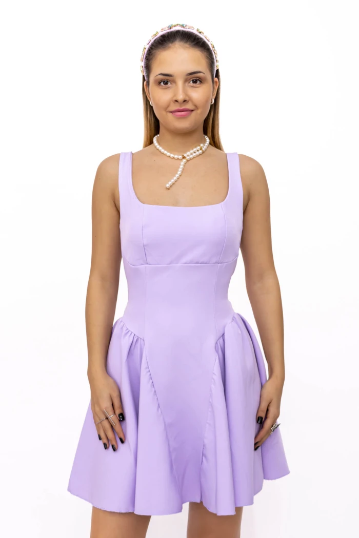 Rochie Dama 1037-9 Lila » MeiMei.Ro