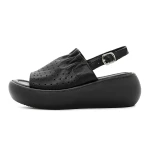 Sandale Dama cu Platforma FF05 Negru » MeiMei.Ro