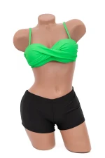 Costum de Baie Dama 2 Piese A2045 Roz » MeiMei.Ro
