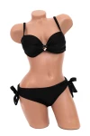 Costum de Baie Dama 2 Piese F105 Negru | Meina