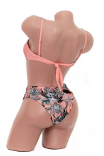 Costum de Baie Dama 2 Piese H25 Somon » MeiMei.Ro