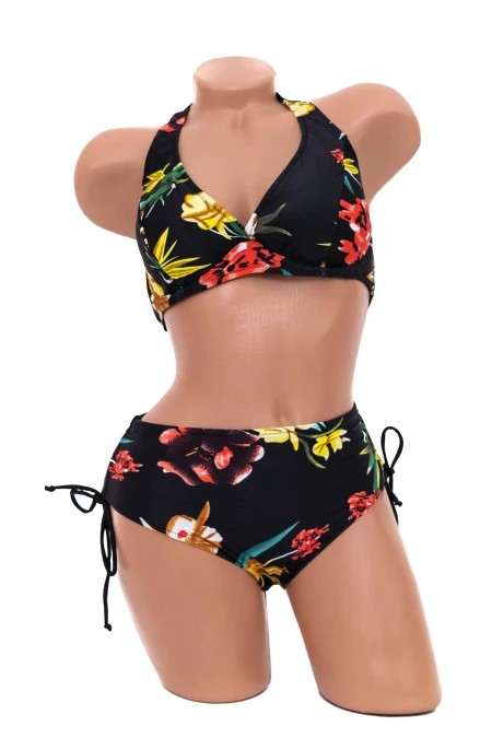 Costum de Baie Dama 2 Piese L330-1 Negru » MeiMei.Ro