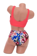 Costum de Baie Dama 2 Piese K01 Coral » MeiMei.Ro