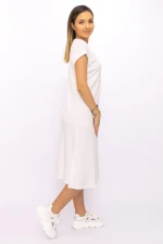 Rochie Dama VMC2209 Alb » MeiMei.Ro