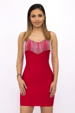 Rochie Dama 879 Rosu » MeiMei.Ro