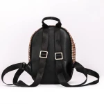 Rucsac Dama 963 Negru-Champagne » MeiMei.Ro