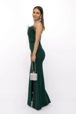 Rochie Dama 19281 Verde » MeiMei.Ro