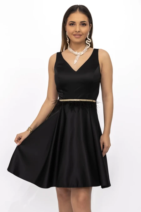 Rochie Dama 76660 Negru » MeiMei.Ro