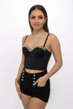 Top Dama 8052 Negru » MeiMei.Ro