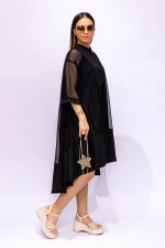 Rochie Dama M80001 Negru » MeiMei.Ro