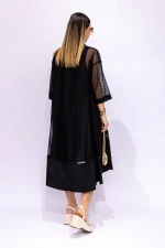 Rochie Dama M80001 Negru » MeiMei.Ro