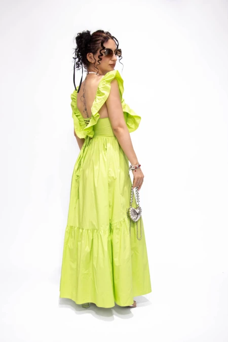 Rochie Dama L303-6899 Verde » MeiMei.Ro