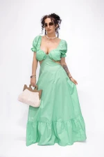 Rochie Dama L303-7098 Verde » MeiMei.Ro