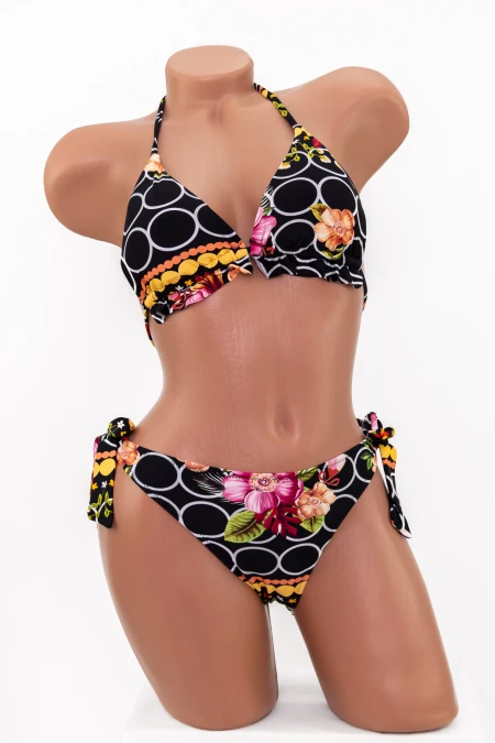 Costum de Baie Dama 4 Piese H56 Negru | Meina » MeiMei.Ro