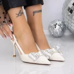 Pantofi Stiletto 2535 BEIGE | MEI