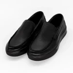 Mocasini Barbati din piele naturala H0879-6 BLACK | ADVANCER