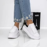 Sneakers Dama 617X WHITE-BLACK | MEI